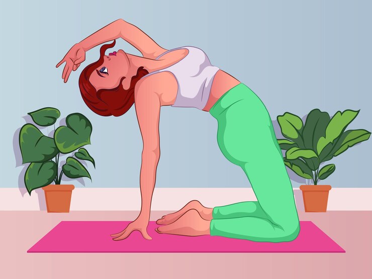 yoga per principianti a casa per la meditazione