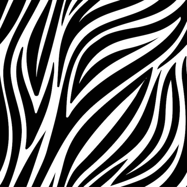 Zebra alla moda senza cuciture