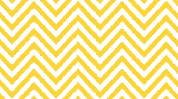 Vettore zigzag chevron pattern sfondio in giallo e bianco