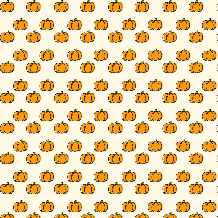 Vettore zucca_line_pattern