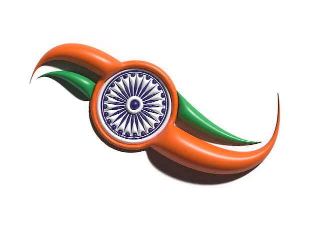 Gratis foto 26 januari indian republic day concept. vectorillustratie.