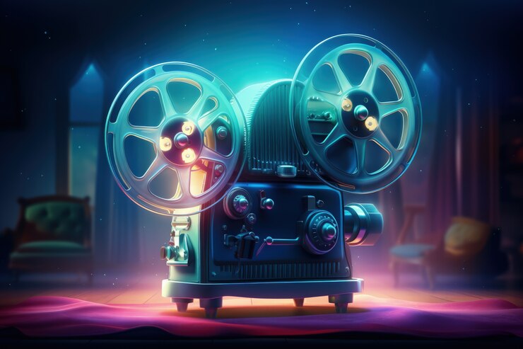 Gratis Foto 3d-filmprojector voor bioscopen