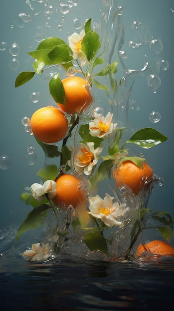 Gratis foto 3d heerlijke seizoensfruit