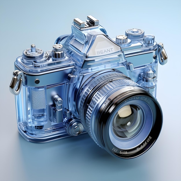 Gratis foto 3d-render camera ontwerp