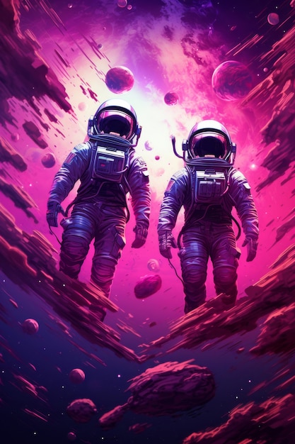 Gratis foto 3d rendering van astronaut