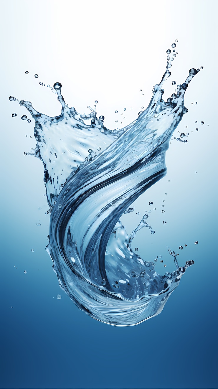 Gratis Foto 3d-water ai genereren