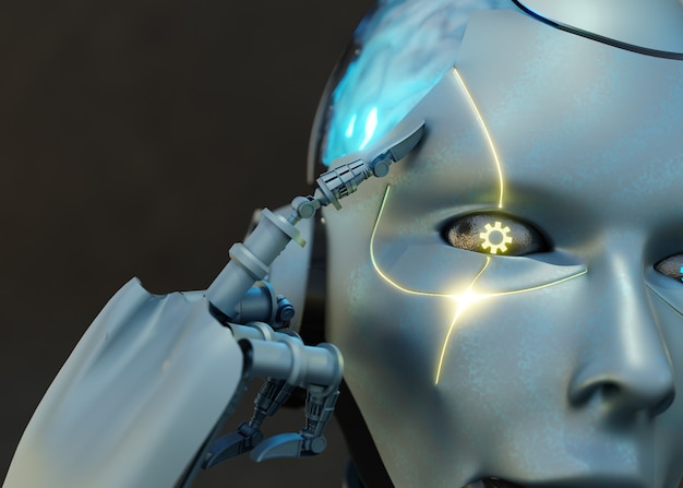 3D-weergave van biorobots-concept