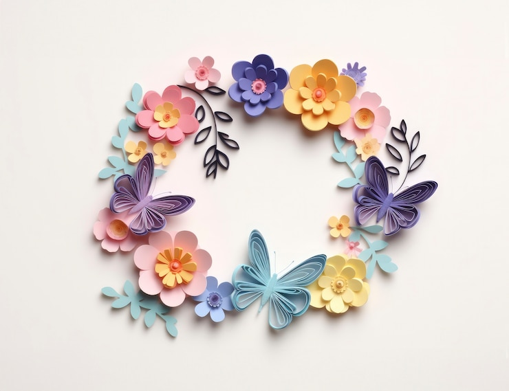 Gratis Foto 3d-weergave van bloemen