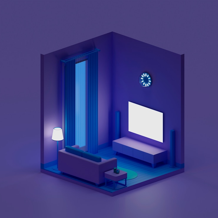 Gratis Foto 3d-weergave van cartoon huis