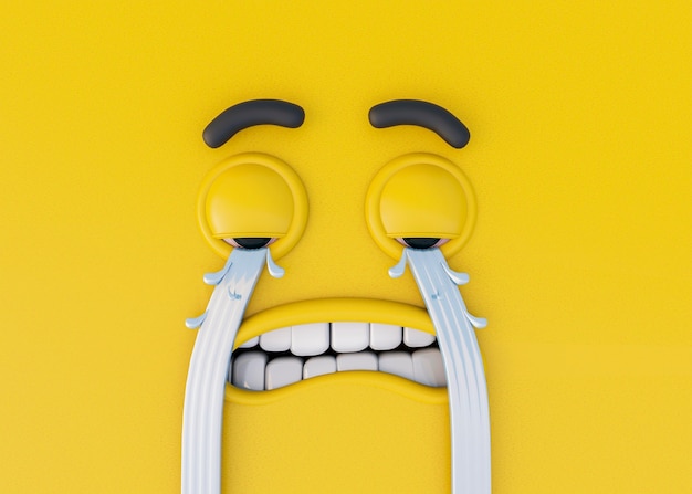 3D-weergave van emoties
