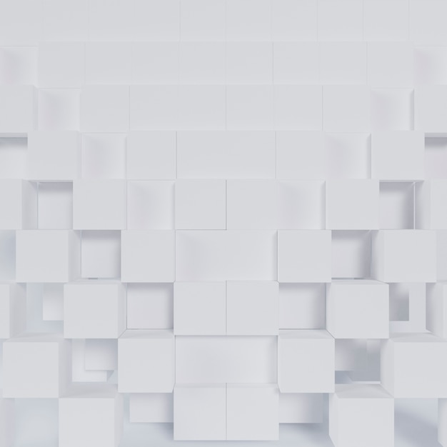 3D-weergave van kubussen achtergrond