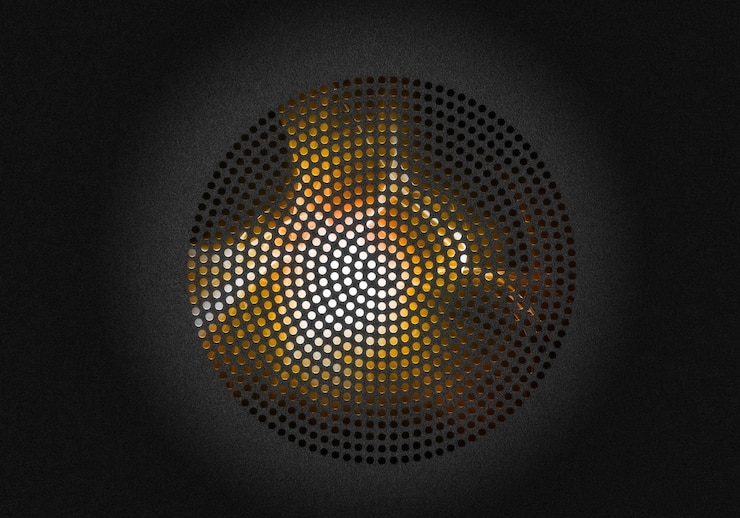 Gratis Foto abstract backgroun met radiale grill