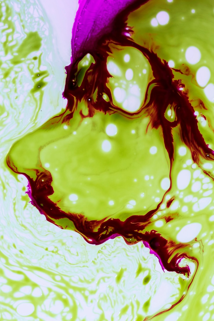 Gratis Foto abstract close-up menselijk gezicht zijdelings