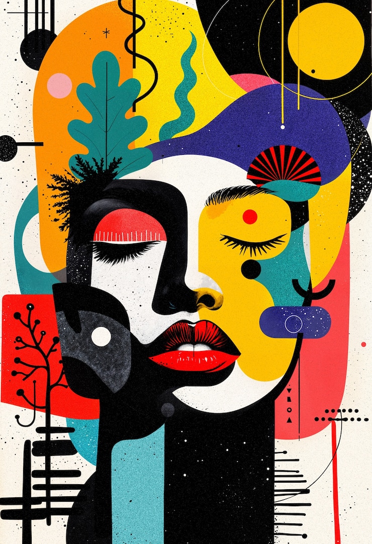 Gratis Foto abstract dadaïsme concept
