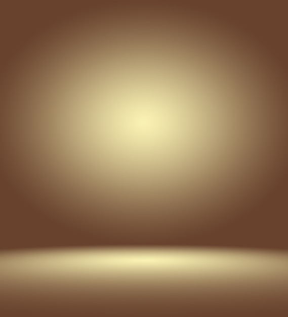 Abstract luxe donkerbruin en bruin verloop met bruin randvignet, studio-achtergrond - goed te gebruiken als achtergrondachtergrond, bord, studioachtergrond.