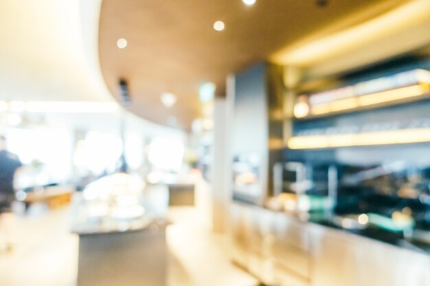 Abstract onscherpte en defocused hotel en lobby interieur