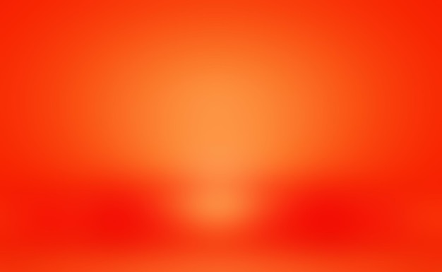 Gratis foto abstract oranje achtergrond lay-out designstudioroom websjabloon bedrijfsrapport met vloeiende cirkel g