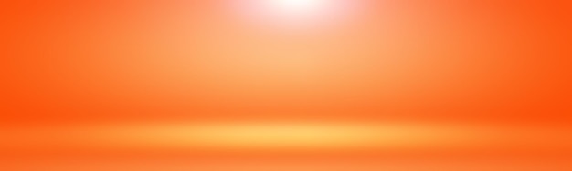 Abstract oranje achtergrond lay-out designstudioroom websjabloon Zakelijk rapport met vloeiende cirkel verloopkleur