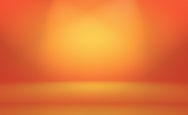 Abstract oranje achtergrond lay-outontwerp, studio, kamer, websjabloon, bedrijfsrapport met vloeiende cirkel kleur voor de kleurovergang.