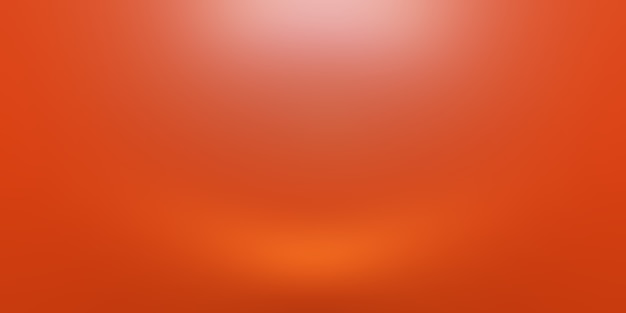 Gratis foto abstract oranje achtergrond lay-outontwerp, studio, kamer, websjabloon, bedrijfsrapport met vloeiende cirkel kleur voor de kleurovergang.