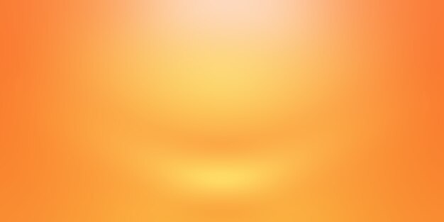 Abstract oranje achtergrond lay-outontwerp, studio, kamer, websjabloon, bedrijfsrapport met vloeiende cirkel kleur voor de kleurovergang.