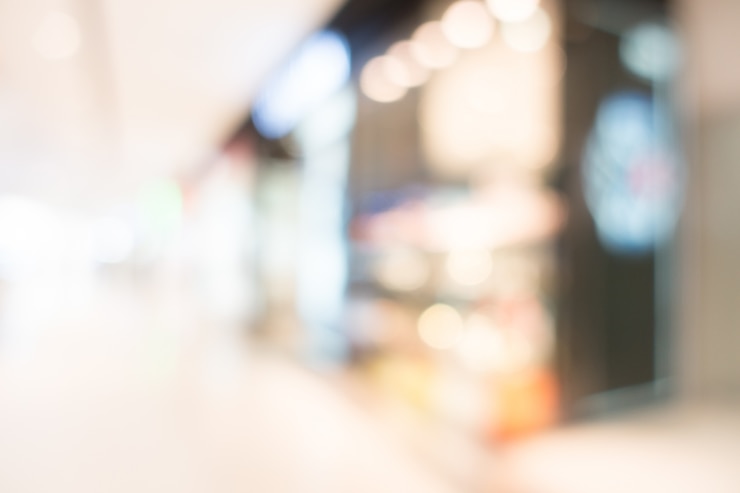 Gratis Foto abstract vage en bokeh winkelcentrum en retails winkel