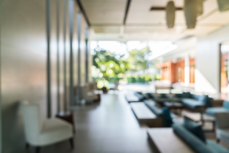 Gratis Foto abstract vervagen woonkamer interieur