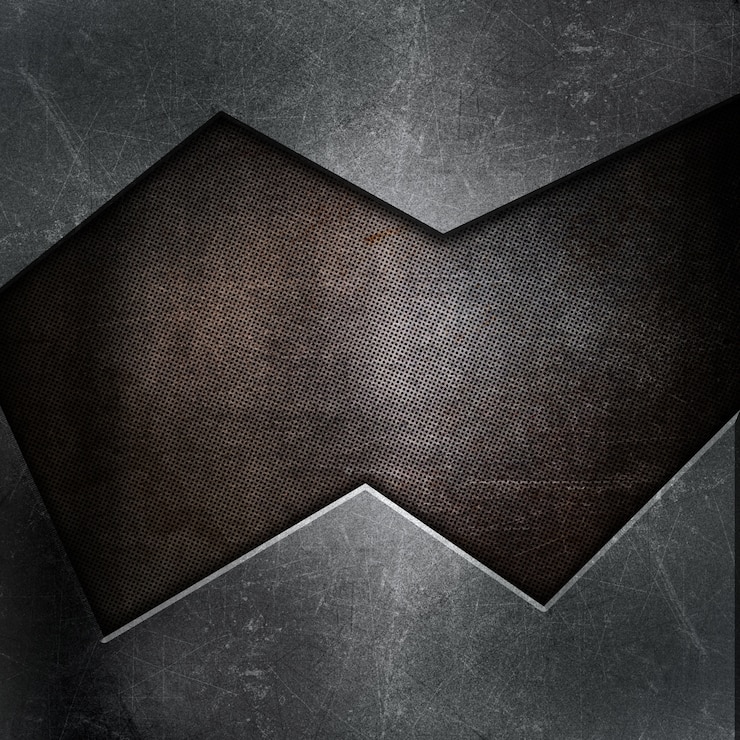 Gratis Foto abstracte achtergrond met grunge metalen textuur