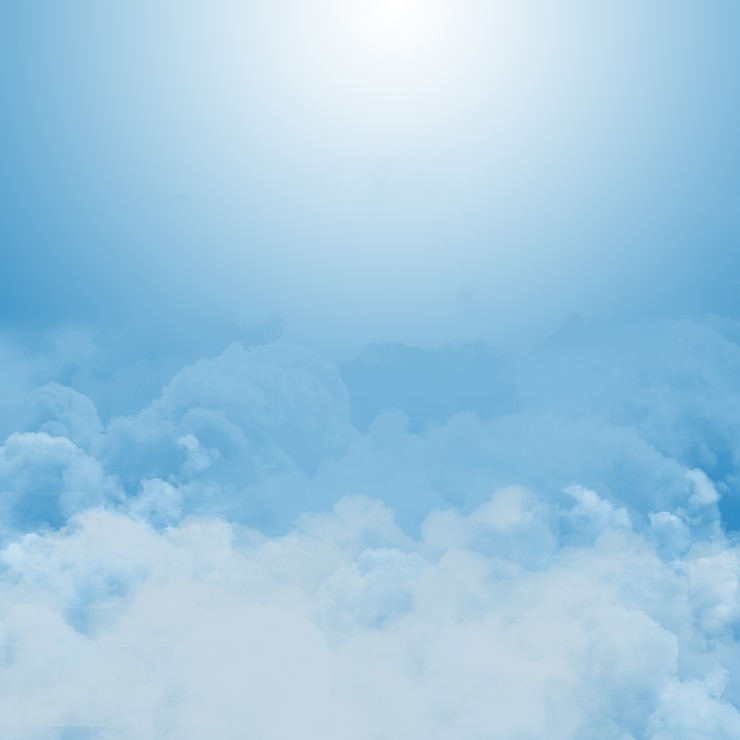 Gratis Foto abstracte achtergrond van de zonnige blauwe hemel met wolken