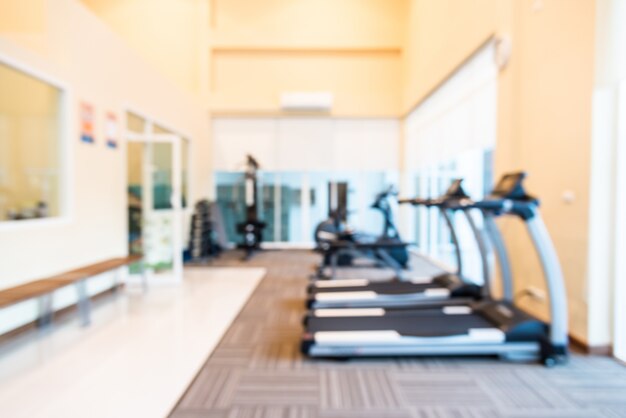 Abstracte blur fitness gym kamer achtergrond