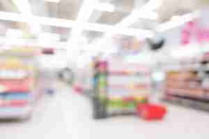 Gratis foto abstracte blur supermarkt