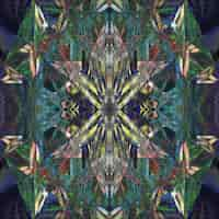 Gratis foto abstracte fractal geometrische figuur of achtergrond met textuur