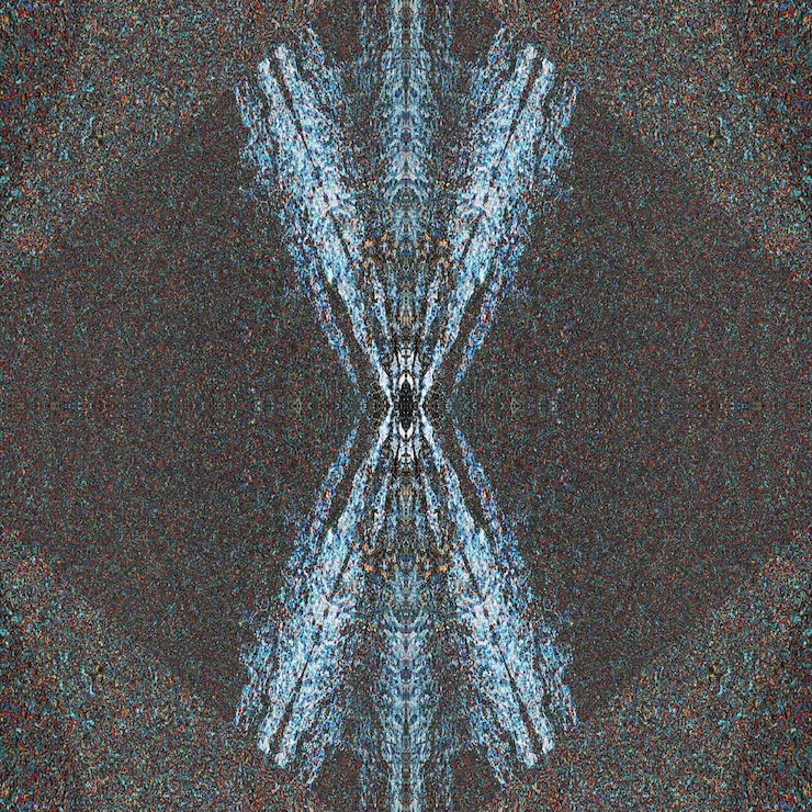 Gratis Foto abstracte fractal geometrische figuur of achtergrond met textuur