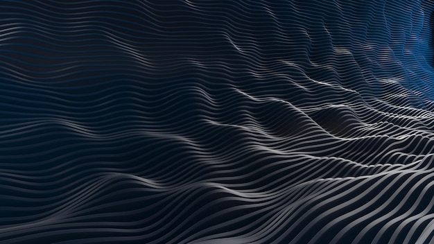 Gratis foto abstracte geometrische golvende vouwenachtergrond