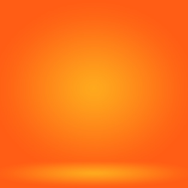 Abstracte gladde oranje achtergrond lay-out designstudioroom websjabloon bedrijfsrapport met vloeiende c...