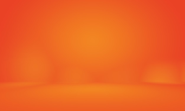 Abstracte gladde oranje achtergrond lay-out designstudioroom websjabloon Zakelijk rapport met vloeiende cirkel verloopkleur