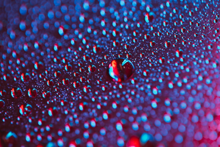 Gratis Foto abstracte helder gekleurde achtergrond met bubbels