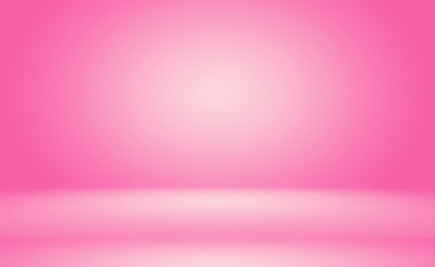 Abstracte lege gladde licht roze studio kamer achtergrond, gebruik als montage voor productweergave, banner, sjabloon.