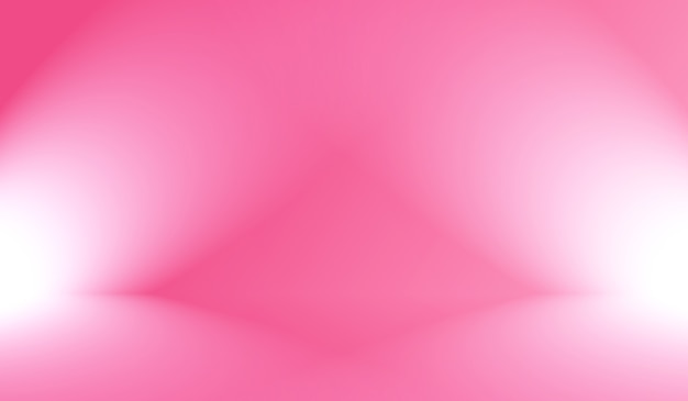 Abstracte lege gladde licht roze studio kamer achtergrond, gebruik als montage voor productweergave, banner, sjabloon.