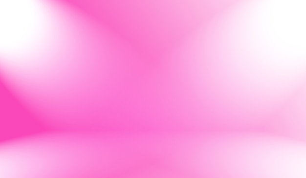 Abstracte lege gladde licht roze studio kamer achtergrond, gebruik als montage voor productweergave, banner, sjabloon.