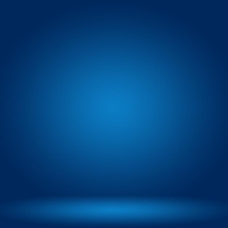Gratis Foto abstracte luxe gradiënt blauwe achtergrond. glad donkerblauw met zwart vignet studio banner.
