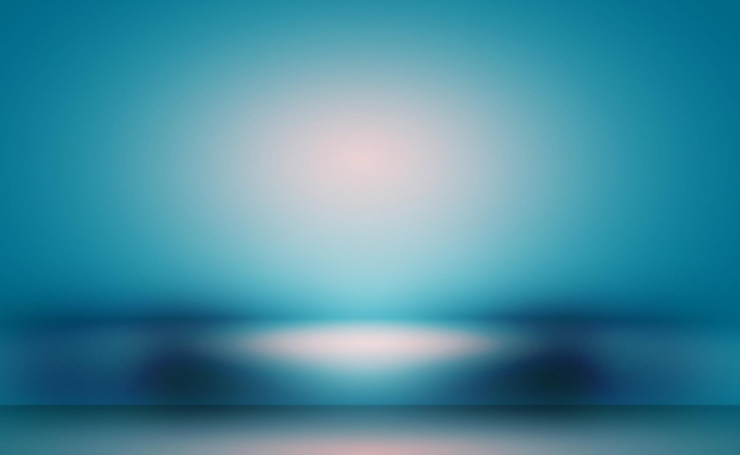Gratis Foto abstracte luxe gradiënt blauwe achtergrond glad donkerblauw met zwarte vignet studio banner