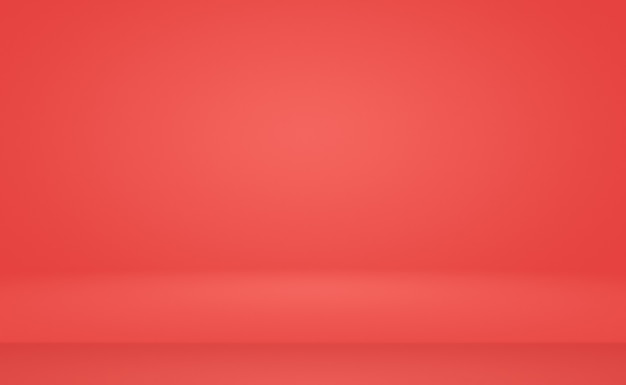 Abstracte luxe zachte rode achtergrond Valentines lay-outontwerp, studio, kamer, websjabloon, bedrijfsrapport met vloeiende cirkel kleur voor de kleurovergang.