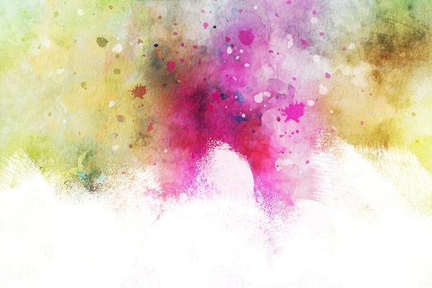 Gratis foto abstracte splash verf aquarel achtergrond