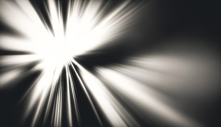 Gratis Foto abstracte zwarte achtergrond met witte lichte generatieve ai
