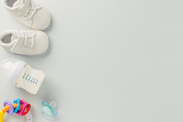 Accessoires voor babyverzorging plat neerleggen