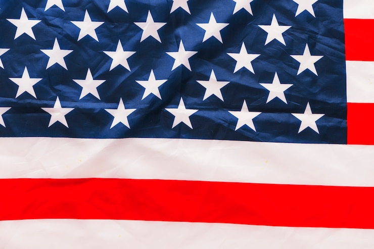 Gratis Foto achtergrond van de amerikaanse vlag