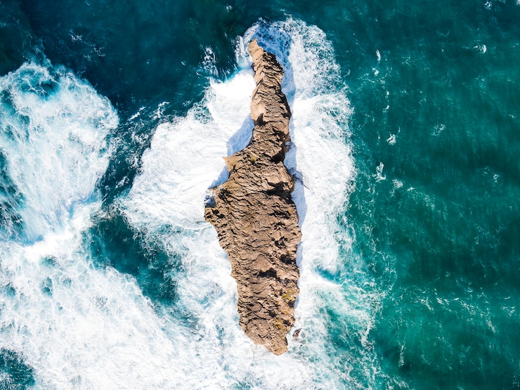 Gratis Foto adembenemend landschap van hawaï met de zee