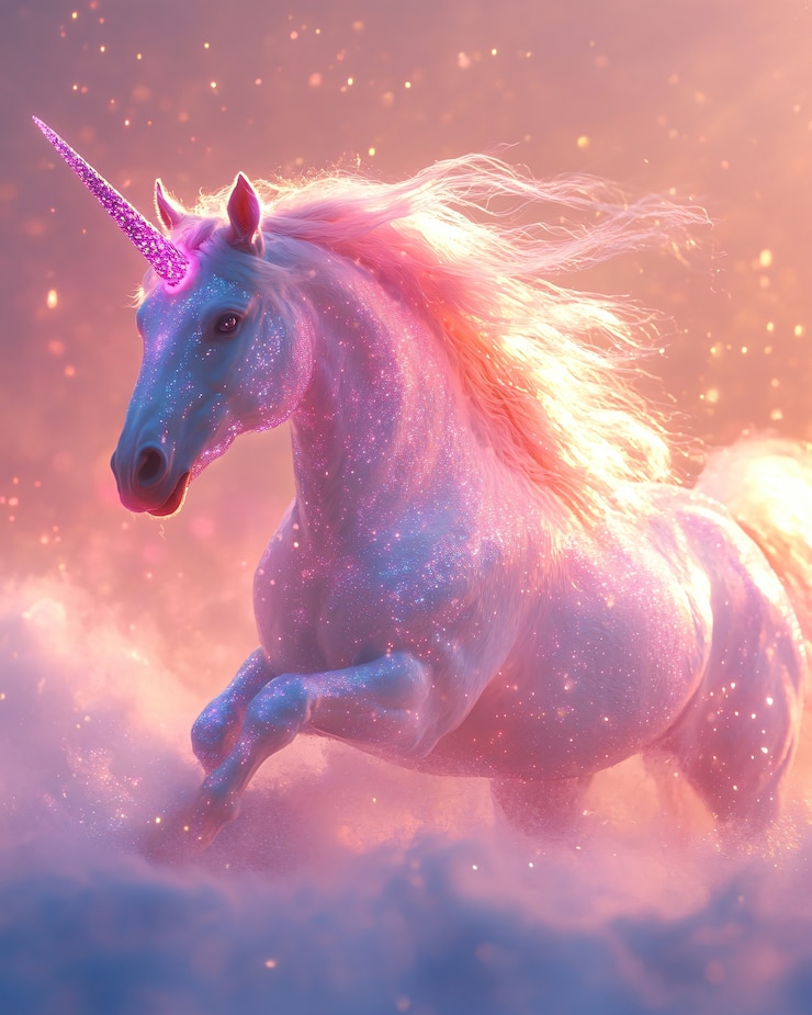 Gratis Foto afbeelding van gevleugeld paard mythisch wezen pegasus
