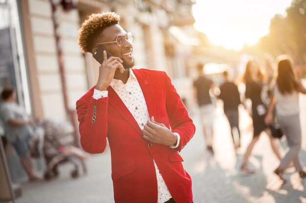 Afro-Amerikaanse man